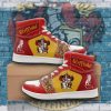 HARRY POTTER Gryffindor Red Air Jordan 1 High Sneakers