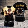 HARRY POTTER Ron Hermione 25 Years T-Shirt