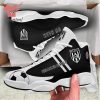 Heracles Almelo Custom Name Black White Sport Air Jordan 13 Shoes