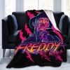 Freddy Krueger Horror Fleece Blanket