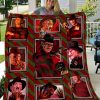 Freddy Krueger Horror Quilt Blanket