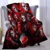 Jason Voorhees Blood Fleece Blanket