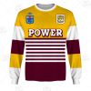 NRL Brisbane Broncos Custom Name Number 1988 Vintage Retro Jersey Sweatshirt