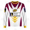 NRL Brisbane Broncos Custom Name Number 1997 Vintage Retro Jersey Sweatshirt