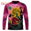 NRL Brisbane Broncos Custom Name Number Halloween Sweatshirt V3