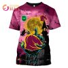 NRL Brisbane Broncos Custom Name Number Halloween T-Shirt V3