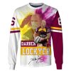 NRL Brisbane Broncos Darren Lockyer No 6 Sweatshirt V3