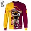 NRL Brisbane Broncos Darren Lockyer No 6 Sweatshirt V5