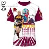 NRL Brisbane Broncos Darren Lockyer No 6 T-Shirt V4