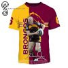 NRL Brisbane Broncos Darren Lockyer No 6 T-Shirt V5