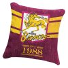 NRL Brisbane Broncos EST 1988 Square Pillow Case