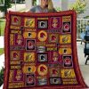 NRL Brisbane Broncos Quilt Blanket V4