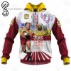 NRL Brisbane Broncos Wally Lewis No 6 Zip Up Hoodie