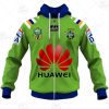NRL Canberra Raiders Custom Name Number 2015 Home Jersey Zip Up Hoodie
