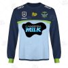 NRL Canberra Raiders Custom Name Number 2021 Away Jersey Sweatshirt