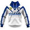 NRL Canterbury-Bankstown Bulldogs Custom Name Number 1995 Vintage Retro Jersey Pullover Hoodie