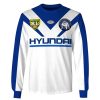 NRL Canterbury-Bankstown Bulldogs Custom Name Number 1995 Vintage Retro Jersey Sweatshirt