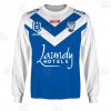 NRL Canterbury-Bankstown Bulldogs Custom Name Number 2021 Away Jersey Sweatshirt