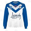 NRL Canterbury-Bankstown Bulldogs Custom Name Number 2021 Home Jersey Sweatshirt