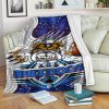 NRL Canterbury-Bankstown Bulldogs Indigenous Fleece Blanket V3