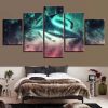 NRL Cronulla-Sutherland Sharks 5 Panel Canvas
