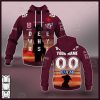 NRL Manly Warringah Sea Eagles Custom Name Number 2021 ANZAC Jersey Pullover Hoodie
