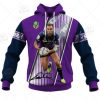 NRL Melbourne Storm Cameron Smith No 9 Pullover Hoodie V3
