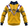 NRL Melbourne Storm Custom Name Number Vintage 1999 Away Jersey Pullover Hoodie