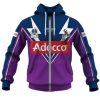 NRL Melbourne Storm Custom Name Number Vintage Home Jersey Zip Up Hoodie V2