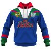 NRL New Zealand Warriors Custom Name Number 1995 ARL/NRL Vintage Retro Jersey Pullover Hoodie