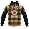NRL New Zealand Warriors Custom Name Number 2020 Wellington Jersey Zip Up Hoodie