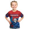 NRL Newcastle Knights ANZAC 2022 Kids T-Shirt