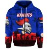 NRL Newcastle Knights ANZAC 2022 Simple Style Zip Up Hoodie