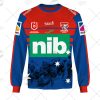 NRL Newcastle Knights Custom Name Number 2021 ANZAC Jersey Sweatshirt