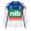 NRL Newcastle Knights Custom Name Number 2021 Away Jersey Sweatshirt