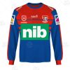 NRL Newcastle Knights Custom Name Number 2021 Home Jersey Sweatshirt