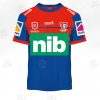 NRL Newcastle Knights Custom Name Number 2021 Home Jersey T-Shirt