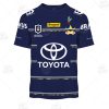 NRL North Queensland Cowboys Custom Name Number 2021 ANZAC Defence Jersey T-Shirt