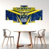 NRL North Queensland Cowboys NAIDOC Sporty Style 5 Panel Canvas