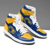 NRL Parramatta Eels Blue Gold Air Jordan 1 High Sneakers