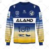NRL Parramatta Eels Custom Name Number 2021 ANZAC RAAF 100 Jersey Sweatshirt