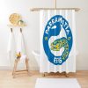 NRL Parramatta Eels White Shower Curtain V1