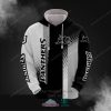 NRL Penrith Panthers Black White Pullover Hoodie V14