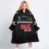 NRL Penrith Panthers Custom Name Number 2023 Alternate Jersey Fleece Oodie