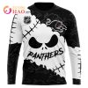 NRL Penrith Panthers Custom Name Number Halloween Sweatshirt V3