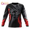 NRL Penrith Panthers Custom Name Number MotoCross Sweatshirt V2