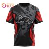 NRL Penrith Panthers Custom Name Number MotoCross T-Shirt V2