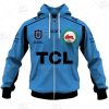 NRL South Sydney Rabbitohs Custom Name Number 2021 ANZAC RAAF Jersey Zip Up Hoodie