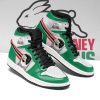 NRL South Sydney Rabbitohs Jack Skellington Air Jordan 1 High Sneakers