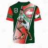 NRL South Sydney Rabbitohs Latrell Mitchell No 3 T-Shirt V3